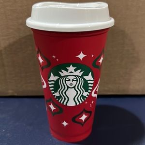 New! Starbucks Holiday 2023 Red Cup Day (16 oz) Reusable Hot Cup